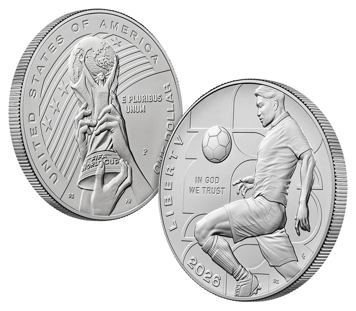 FIFA World Cup 2026&trade; Uncirculated Silver Dollar, , hi-res image number 5.0
